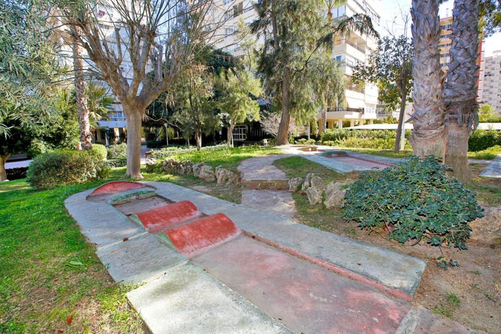 Garden Apartment With Pool And Ac Alicante Eksteriør billede