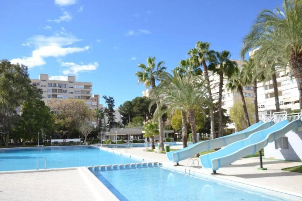 Garden Apartment With Pool And Ac Alicante Eksteriør billede