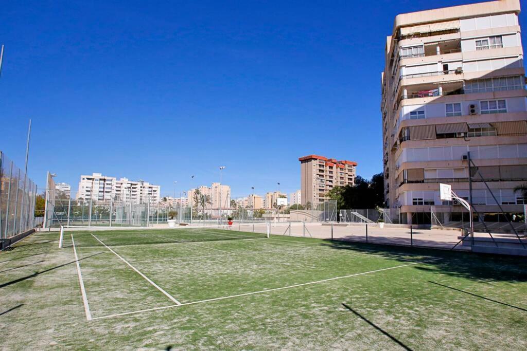 Garden Apartment With Pool And Ac Alicante Eksteriør billede